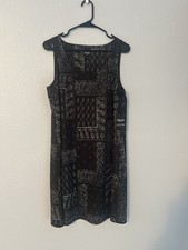 Simply Vera Vera Wang Black Knee Length Dress