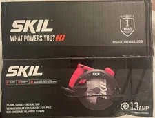 NEW ~ SKIL 5080-01 7-1/4" Corded Circular Saw, 13-Amp, Red ~ FREE SHIPPING