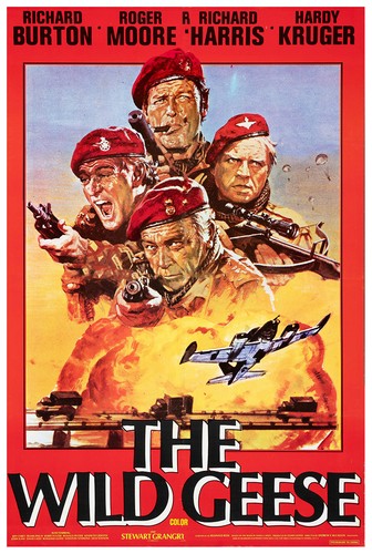 Die Wildgänse 1978 - Richard Burton - Libanon - Filmplakat - Bild 1 von 6