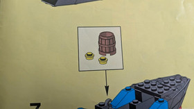 LEGO #6057 -  Sea Serpent, with Instructions and Original Box Front/Back