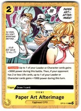 Paper Art Afterimage OP13-115 Carrying On His Will One Piece