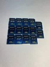 Panasonic 128MB SD Memory Card - Tested - ONE PER PURCHASE