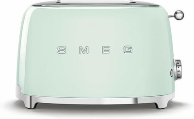 Smeg TSF01PGEU Pastellgrün Toaster 2 Schlitz Toaster 2 Scheiben Toaster 950 W