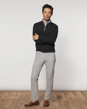 johnnie-O Sully 1/4 Zip Pullover Copy Black Size M