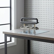 Kantenroller Schwarz Beschichtet Blechfalzwerkzeug Verstellbar f&uuml;r Heimwerker