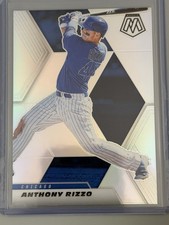 2021 Panini Mosaic - Anthony Rizzo #180 Silver Prizm