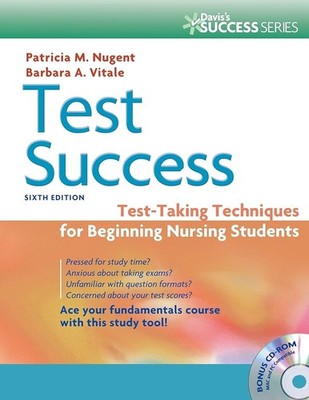 Test Success: Test-Taking Techniques for Beginning Nursing Students - VERY GOOD