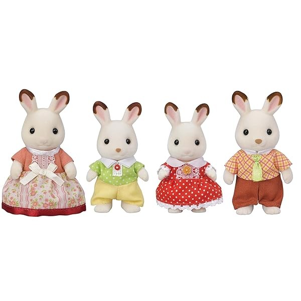Sylvanian Families Chocolate Rabbit Family Set FS-46 Calico Critters Epoch J FS