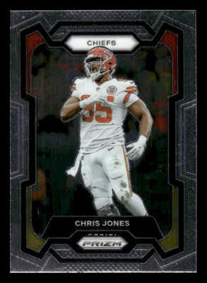 2023 Panini Prizm #142 Chris Jones Kansas City Chiefs