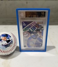 ONE PIECE x LA Dodgers Monkey D. Luffy BGS 10 Black Label Rare Promo