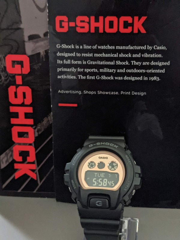 Casio G-Shock GMD-S6900MC-1 Digital Watch – No Reserve Auction – MSRP $99!