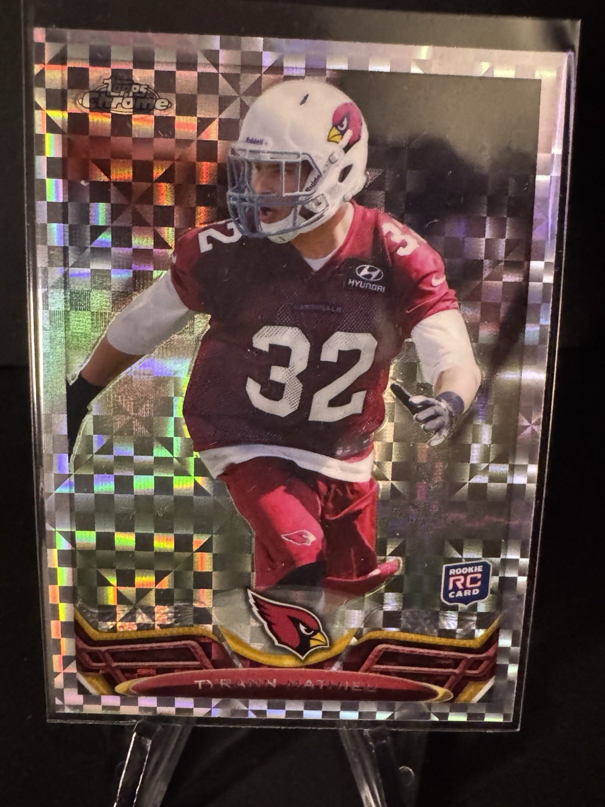 Tyrann Mathieu RC 2013 Topps Chrome X-Fractor