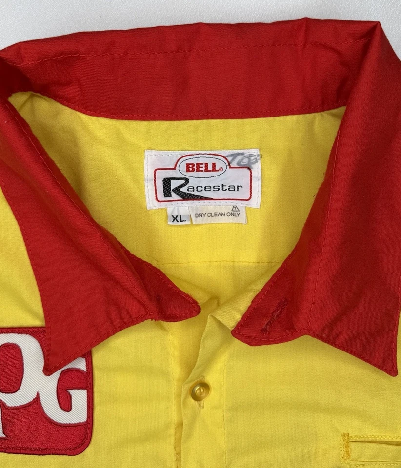 1985 Indy 500 Derek Daly Kapsreiter CART #29 Pit Crew Shirt Bell Racestar XL - Image 3 of 4