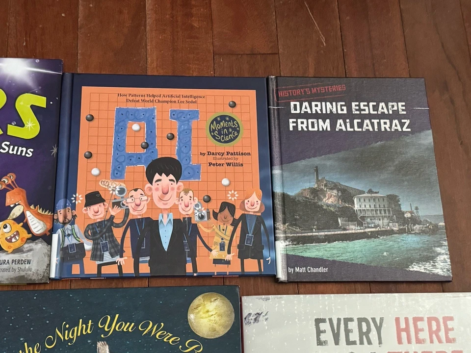 Lot Of Picture Science Children's Educational Books Hardcover Boy Who Cried Wolf - Image 4 of 4