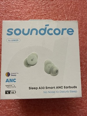 soundcore Anker Sleep Earbuds A30, Adaptive Snore Masking, Smart ANC
