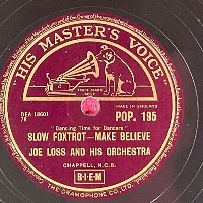 Waltz-It's Almost Tomorrow/Slow Foxtrot-Make Believe 78 RPM Single 10'' Record