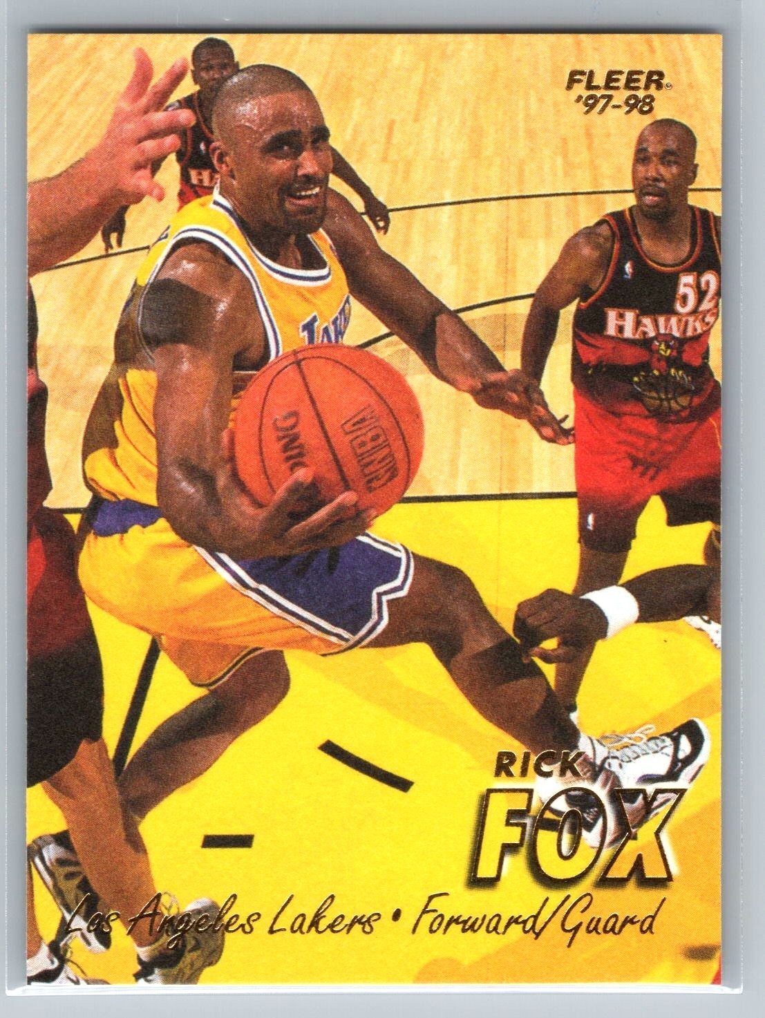 1997-98 Fleer Tradition #293 Rick Fox Los Angeles Lakers