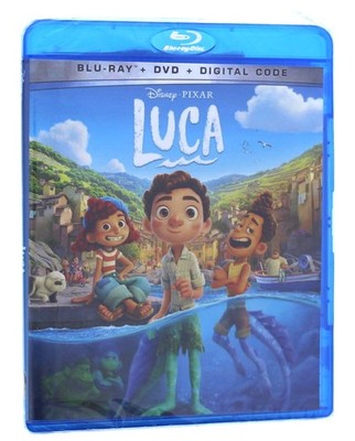 Disney Pixar Luca Blu-Ray + DVD