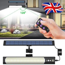Solar Powered LED Light Rechargeable Garage Shed Light Garden Indoor Outdoor