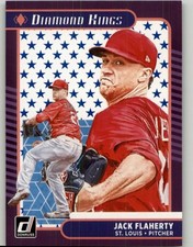 2021 Donruss Jack Flaherty Independence Day #22 St. Louis Cardinals
