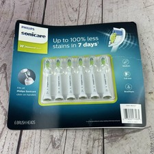 Philips Sonicare HX6066/71 W DiamondClean Whitening Brush Heads 6 Pack OEM