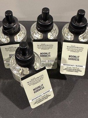 BATH AND BODY WORKS Moonlit Goddess Fragrance Refill Bulbs Set Of 4 New