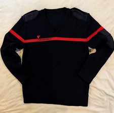 Maglione Vintage Carabinieri Militare Italiano ATI Induyco 100% Lana Vergine Grande