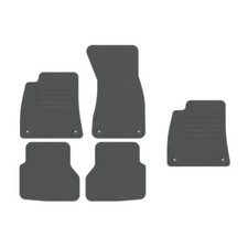 Velours Fußmatten für Audi A6 C9 ab Bj. 2025 Automatten Passend GRAU PREM 4+1