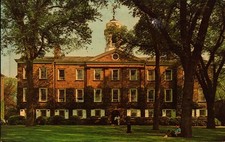 Vintage Postcard Old Queen Rutgers University New Brunswick NJ