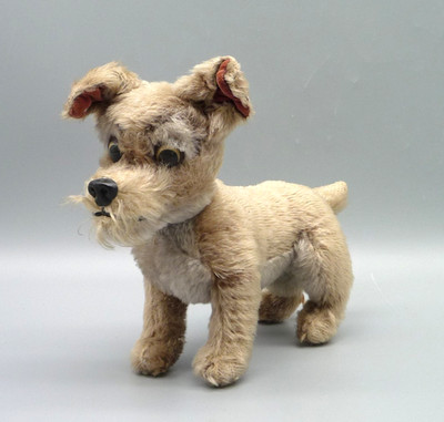 Schuco Bigo Bello Strolch Disney Stoffhund- bespielt- H= 18 cm