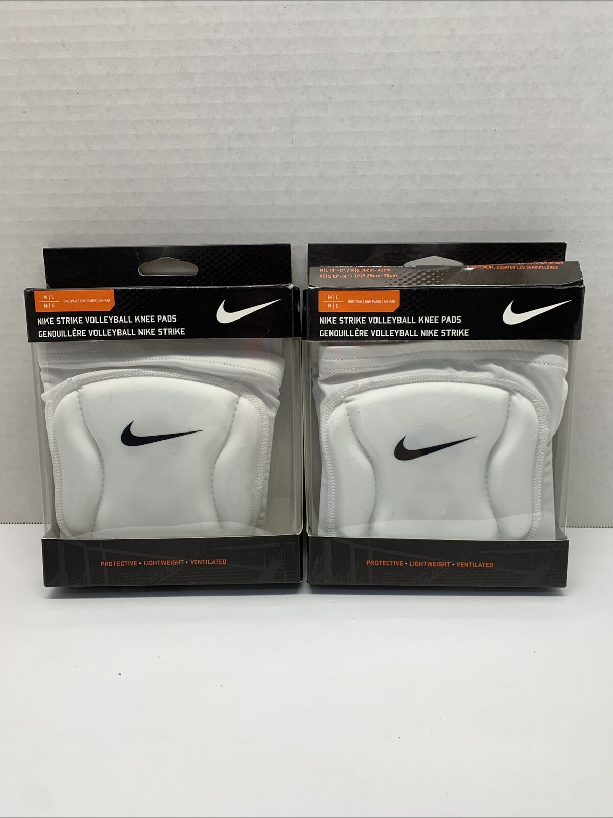 Nike Strike Volleyball Pads One Pair Size Adult M/L | eBay