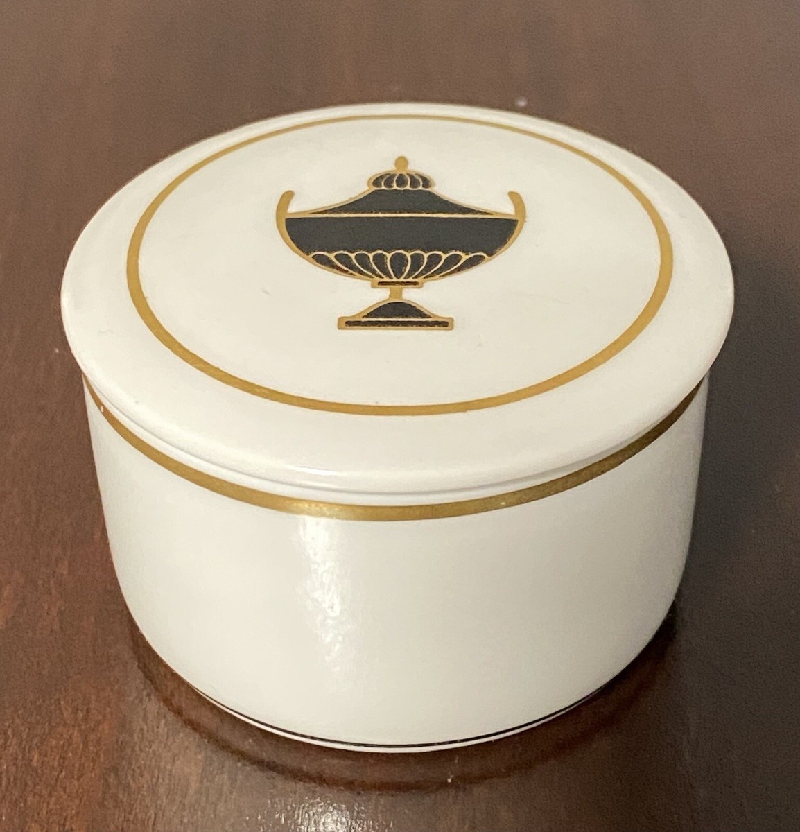 Vintage RICHARD GINORI DI DOCCIA, Florence Porcelain Trinket Box 