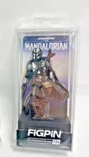 FiGPiN Star Wars The Mandalorian w Child #736 Collectable Pin- NEW-FREE SHIPPING