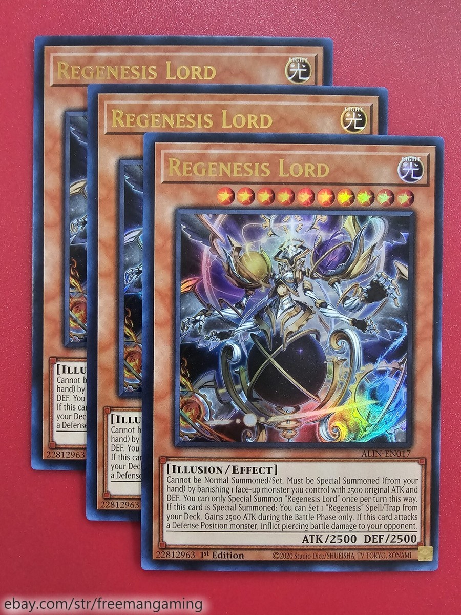 regenesis yugioh deck Regenesis ALIN Deck Core EU English main image 0