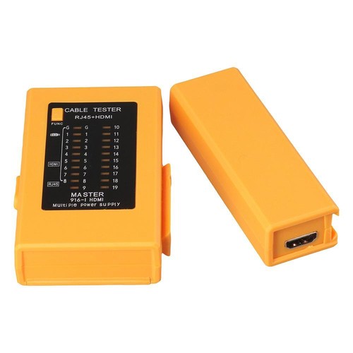 2 in 1 Network Cable Tester Ethernet Tester Checker RJ45 Cat5 Cat6