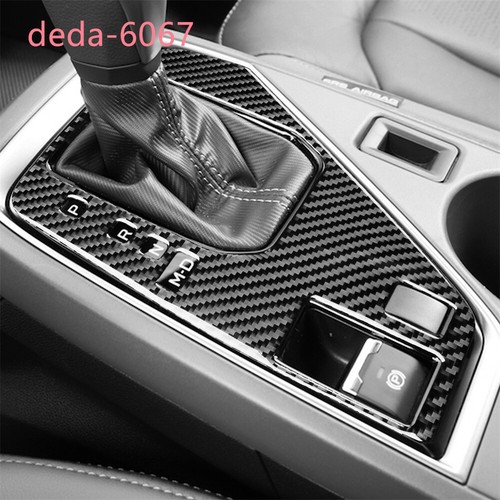 Cubierta de caja de cambio de engranajes de control central de fibra de carbono para Subaru Crosstrek 2022-2024 - Imagen 6 de 16