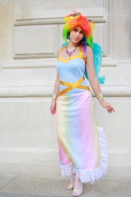 Rainbow Dash Gala Costume Cosplay Dress MLP My Little Pony Friendship is Magic