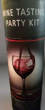Urban Trend Wine Tasting Party Kit w/ Wine Tasting Guide & 3 Numbered Bags - New