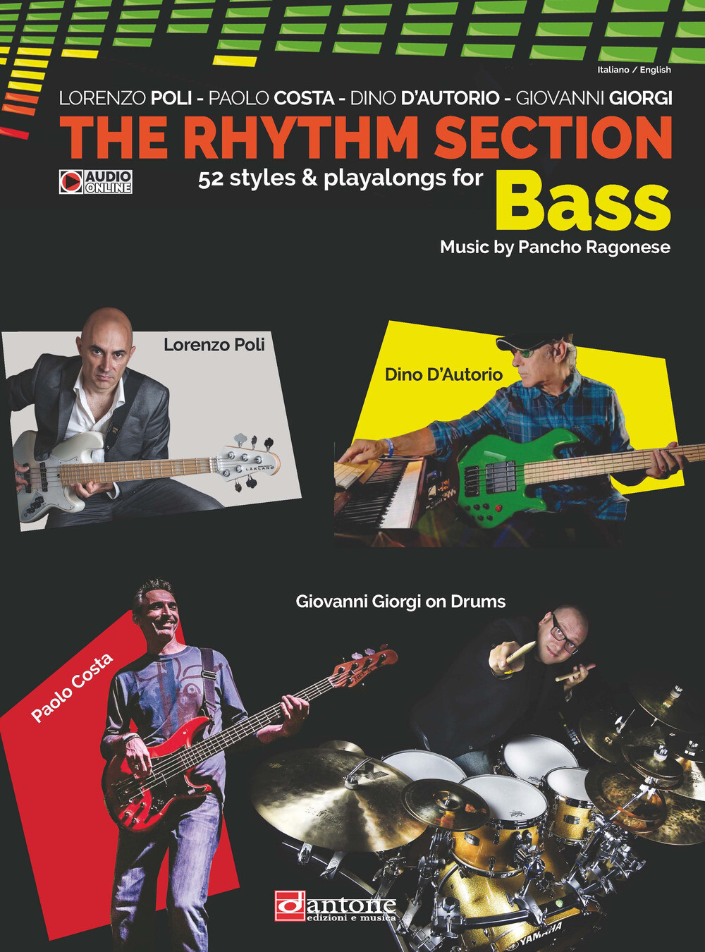 The rhythm section. Bass. 52 styles & playalong for Bass. Metodo. Ediz. bi...