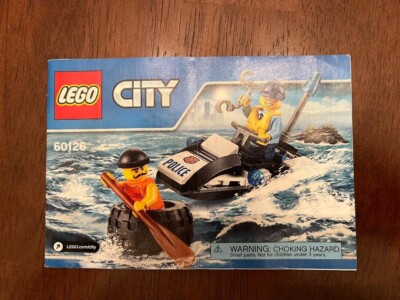 Lego City Instruction manuals ONLY 60116, 60126, 60157, 60163