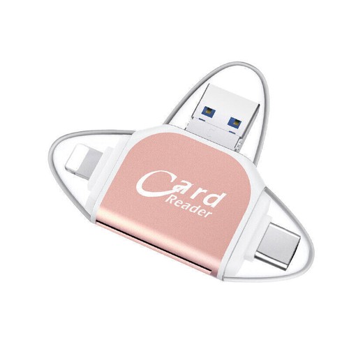 Multi-Port 4 In1 Universal SD TF Card Readers USB C SD TF Memory Card Readers AU - Picture 11 of 14