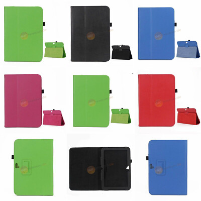 Stand Folio PU Leather Case for Samsung Google Nexus 10 Protective Cover