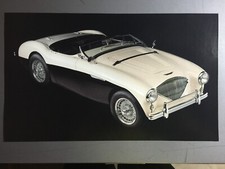 Austin Healey 100M photo, impression, affiche - RARE !! Superbe cadre L@@K