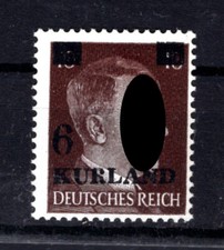 Kurland 2wzIV tadellos ** MNH POSTFRISCH BPP Ca 200EUR (L4932