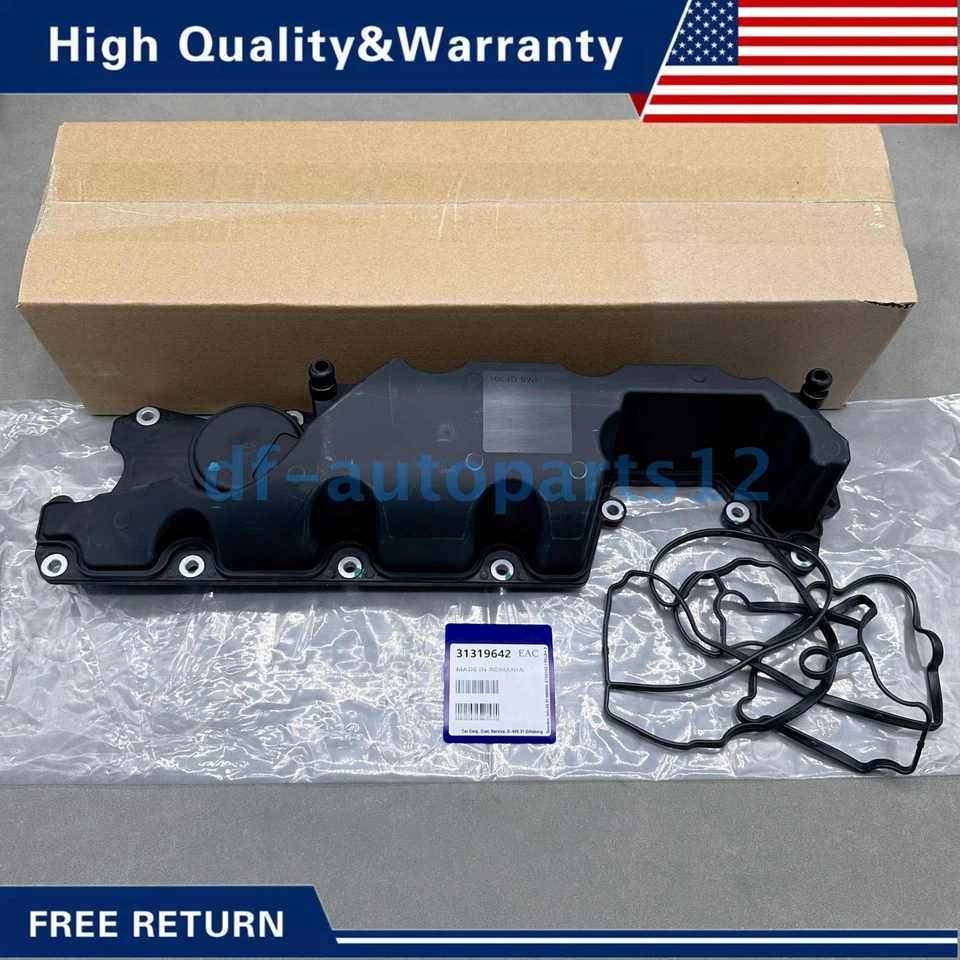 NEW Engine Valve Cover w/ Gasket For Volvo XC60 XC70 XC90 S80 V70 3.2L 31319642 - Image 2 of 4