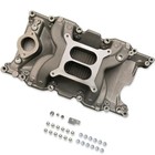 Air Gap Dual Intake Manifold For Chrysler Mopar Small Block 360 1967-2003 Satin