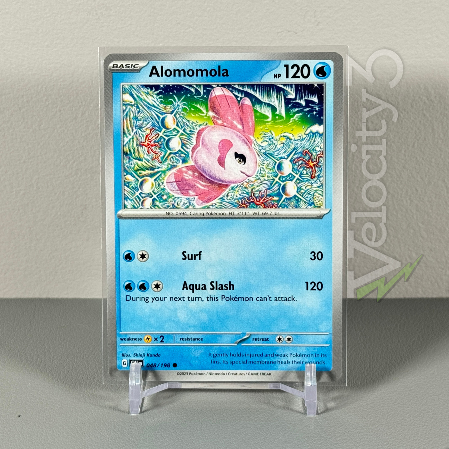 Pokemon TCG Card: ALOMOMOLA 48/198 | Common | Scarlet & Violet | NM/Mint