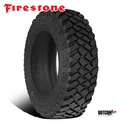 1 X New Firestone Destination MT 2 LT265/70R17 121/118Q MudTerrain