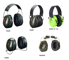 3M PELTOR Optime II Premium Quality Ear Defender Muffs Headband Neckband Folding