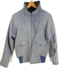 Vtg Jansport Jacket Men's Medium Lined Multicolor Tweed Full Zip